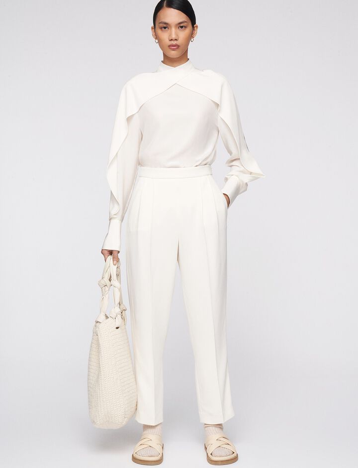 Joseph, Thea-Pant-Comfort Cady, in Ivory